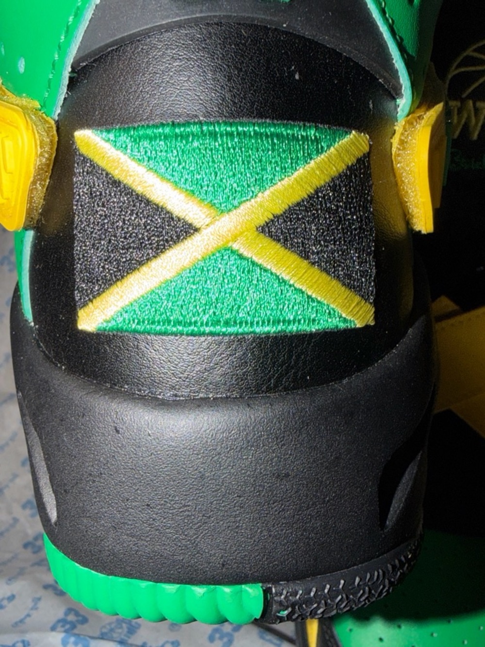Rogue patrick Ewing Sneakers Jamaican design - Picture 6 of 7